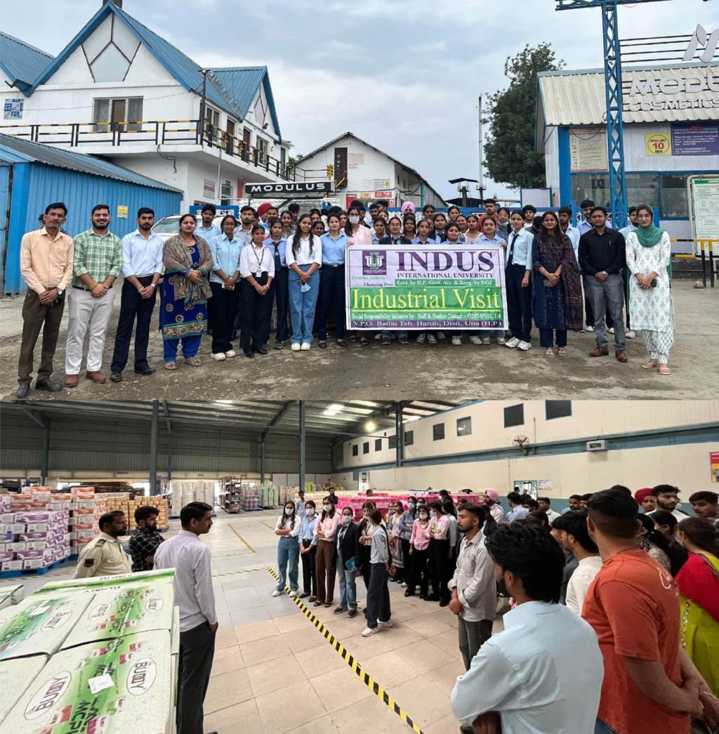 Indus International University Students Undertake Industrial Visit Gain Firsthand Insight into Production Processes